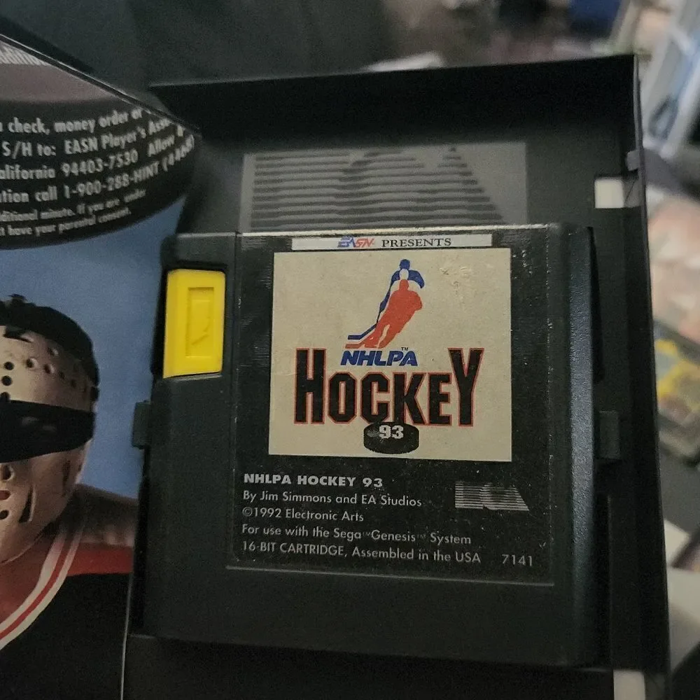 Sega Genesis NHLPA Hockey ‘93